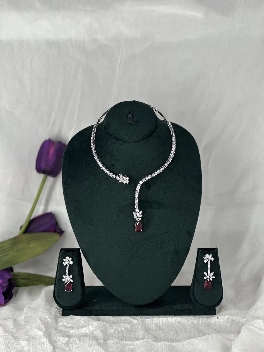 princess-gem-ruby-pink-american-diamond-necklace